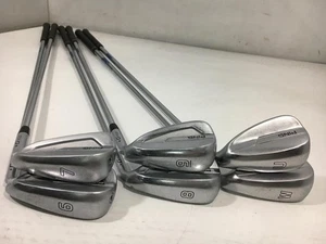 Ping G700 Iron Set 6-9+Wg+Uw N.S.Pro Zelos 6 1Flex 6pcs Golf Clubs From Japan - Picture 1 of 4