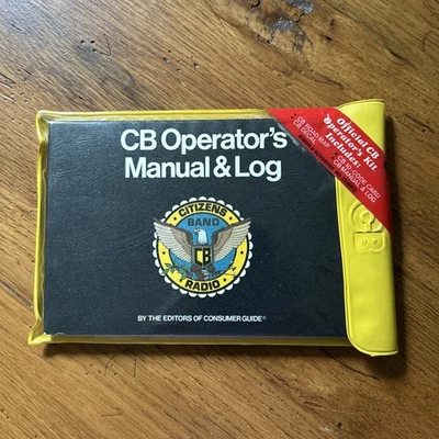 1976 CB Operators Manual and Log Book Road Map Consumer Guide Vintage - Image 1 of 4