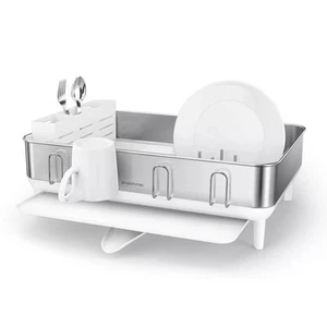 simplehuman Stainless Steel Frame Dish Rack - Picture 1 of 5
