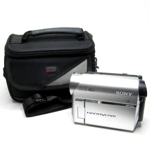 Sony DCR-HC52 Silver MiniDV Handycam Carl Zeiss Camcorder w/ Battery Tested - Picture 1 of 17