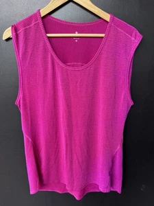 ATHLETA Women's Sheer Layering Sleeveless Top (Pink) Small - Picture 1 of 4