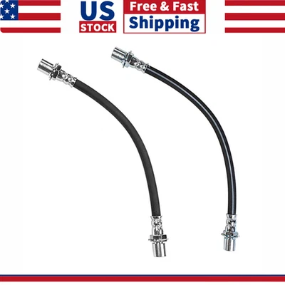 2x Línea de freno de manguera de freno trasera izquierda y derecha para Toyota Tercel 1983-1986 4x4 Foto 1 de 4
