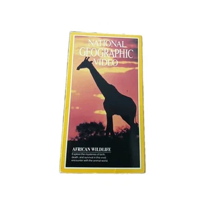 National Geographic African Wildlife Vhs Video - Picture 1 of 10