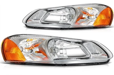 Conjunto de par de faros Sebring para Dodge Chrysler Sebring 01-03 Stratus 01-06 Foto 1 de 4