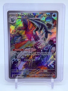 Juego de cartas coleccionables Pokémon Escarlata y Violeta Paldea Evolucionado Baxcalibur 210/193 Ilustración Raro - Imagen 1 de 2