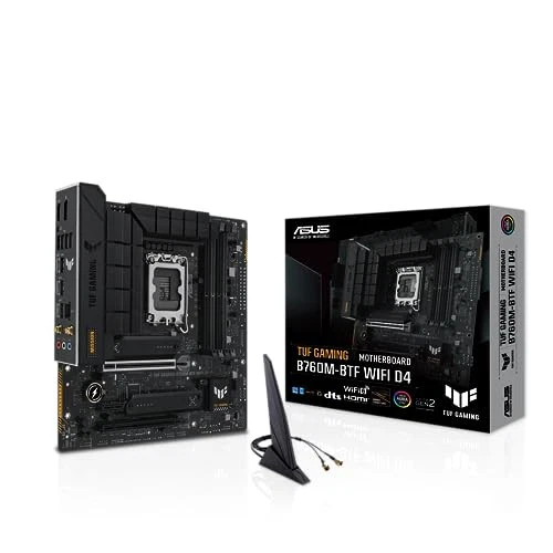 ASUS INTEL CPU micro-ATX motherboard B760M TUF GAMING B760M-BTF WIFI D4 - Image 1 of 1