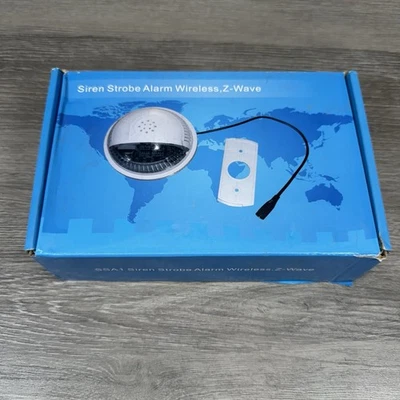 Fortrezz Wireless Z-Wave Siren Strobe Alarm-SSA1 - Image 1 of 3