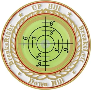 Pro Golf Green Reader, Golfballmarkierer mit hochpräziser horizontaler Gold  - Bild 1 von 7