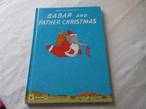 Babar and Father Christmas HC Children's Book Jean Brunhoff NEW - Imagen 1 de 3