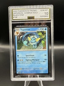 Vaporeon 168 Sv: Scarlet & Violet Promo Cards Holo - Picture 1 of 2