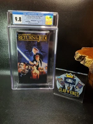 Return of the Jedi (VHS-1990) CBS/FOX, CGC Graded (9.8-A+) - Image 1 of 3