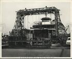 1967 Press Photo The Staten Island Ferryboat Governor Herbert H. Lehman At Dock