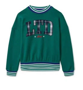New $40.00 LIMITED TOO Girls Stylish Fashion Cute Crewneck Sweatshirt - Size: 10 - Picture 1 of 3
