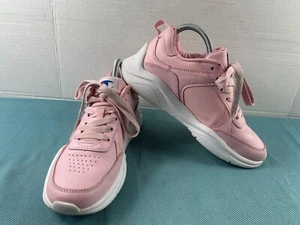 Champion Next Emboss Sneaker Damen 8 W Weite Laufschuhe pink weiß sportlich - Bild 1 von 11
