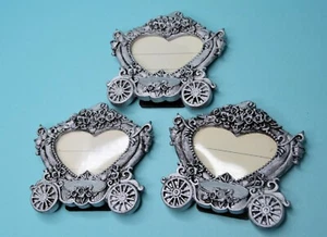 THREE Cinderellas Coach picture Frames - Picture 1 of 1