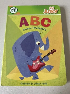 Leap Frog Leap Reader Tag Junior Book ABC Animal Orchestra Works with Tag  - Image 1 of 3