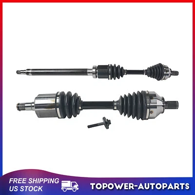 2件装前CV轴左轴适用于沃尔沃S40 2004-2012 C30 C70 2008-2013 — 第 1/4 张图片