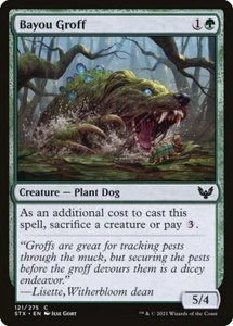 4 Bayou Groff 4x x4 *LÁMINA* CASI NUEVO Strixhaven - SPARROW MAGIC - Imagen 1 de 1