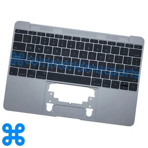 GR_B FUNDA SUPERIOR GRIS ESPACIAL, TECLADO - MacBook 12 Retina A1534 principios de 2016 mediados de 2017 - Imagen 1 de 2