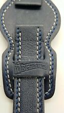 Watch Strap For Winchester mm18 Blue Dark Stitching White/Blue Vintage N.O.S