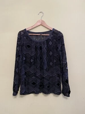 Top Club Monaco Negro Textura Transparente Talla S Foto 1 de 4