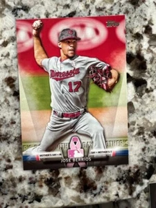 2018 TOPPS SERIES 1 TOPPS SALUTE INSERT CARD MINNESOTA TWINS JOSE BERRIOS #TS-67 - Picture 1 of 1