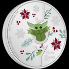 Star Wars Season’s Greetings 2021 1 OZ Silver Proof Coin The Child - Baby Yoda