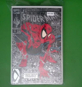 SPIDER-MAN #1F VOL. 1 HIGH GRADE VARIANT MARVEL COMIC BOOK V51-164 - Picture 1 of 1