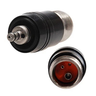 Acoplador rápido dental de 2 orificios estilo NSK ajuste turbina pieza de mano de alta velocidad Foto 1 de 2