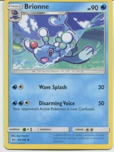 Pokemon Sun & Moon TCG Card 040/149. Brionne - Picture 1 of 1