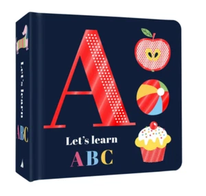 Let's Learn ABC - Chunky Foil Board Book Kids Children Educational Alphabet - Picture 1 of 2