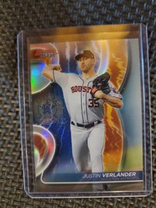 Justin Verlander 2020 Bowmans Best ⚾️ Refractor #6 Houston Astros