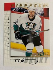 1997-98 Be A Player BAP Autograph Ted Drury Auto #84