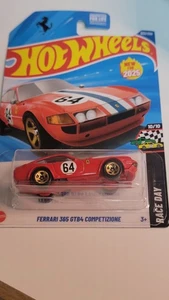 Rarität 2025 Hot Wheels Ferrari 365 GTB4 COMPETIZIONE - HW RACE DAY #10/10! - Bild 1 von 2