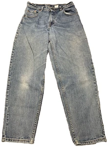 VTG Levi’s 560 Jeans Men’s 29x30 Loose Fit Tapered Light Wash Y2K 90s Denim USA - Picture 1 of 10