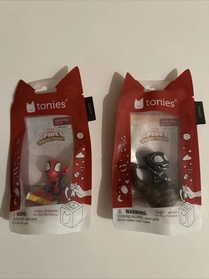 Tonies - 2 Marvel Characters Spiderman and Black Panther NEW! - Image 1 of 4