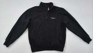5.11 Tactical Pullover Sweater Herren Medium schwarz 1/4 Zip Fleece Aviation Logo - Bild 1 von 15