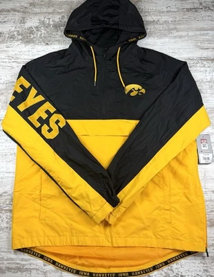 Chaqueta Colosseum Iowa Hawkeyes Media Cremallera Para Hombre Grande Nueva Con Etiquetas NCAA Foto 1 de 4