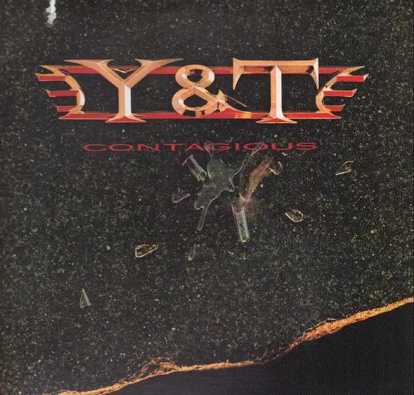 Y & T Contagious Geffen Records Vinyl LP - Bild 1 von 1