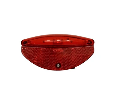 RICO BK ( BIKE PARTS ) Batterie Flat Rücklicht,Gepäckträger 80 mm, LED, incl. Batterien