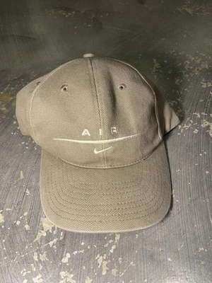 Винтажная коричневая шляпа Nike Mocha - Изображение 1 из 3