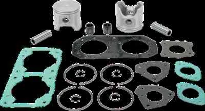 WSM Top End Piston Rebuild Kit .75mm Over 80.75mm Kawasaki Jet Ski XiR 94 - Image 1 of 4