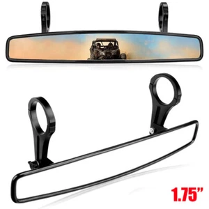 Espejo retrovisor central de 1,75" de ancho para UTV Polaris Ranger RZR 800 XP 900 XP1000 - Imagen 1 de 12