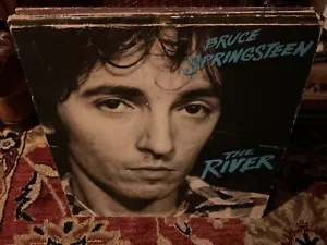 BRUCE SPRINGSTEEN “THE RIVER” 1980 DOUBLE VINYL LP, OG SLEEVE, VERY GOOD - Picture 1 of 2