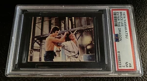 Jackie Chan Rookie Card PSA 7 Bruce Lee 1974 Yamakatsu Enter The Dragon #8 Towa - Picture 1 of 4