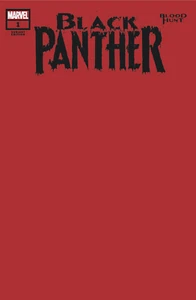 Black Panther Blood Hunt #1 Blood Red Blank Variant - Picture 1 of 1