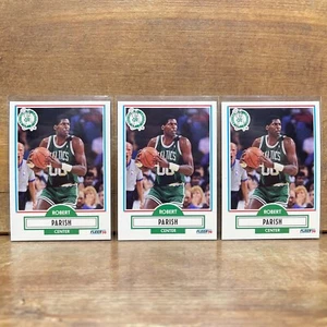 LOT OF THREE Boston Celtics 1990-91 Fleer Basketball Cards Robert Parish #13 - Bild 1 von 2