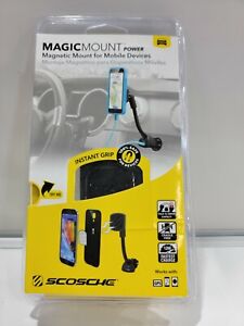Scosche MagicMount Powered Magnetic Mount Car Charger for Mobile Devices