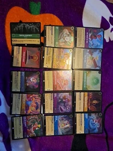 Disney Lorcana Shimmering Skies 19 Card Foil Bundle - Foto 1 di 1