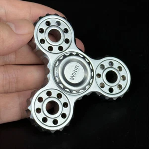 Three Leaf Gear Fidget Spinner Adulto EDC Calmante Juguetes TDAH Mano Spinner Hombres Regalos - Imagen 1 de 8